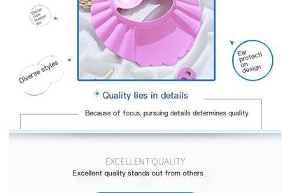 Adjustable Baby Bath Cap for Bathing Essentials - # BAGE11210006