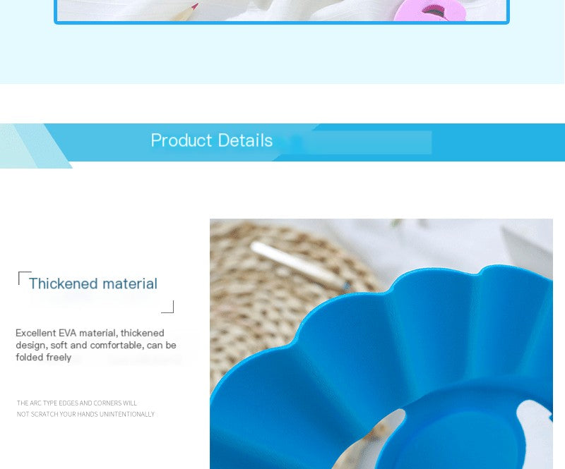 Adjustable Baby Bath Cap for Bathing Essentials - # BAGE11210006