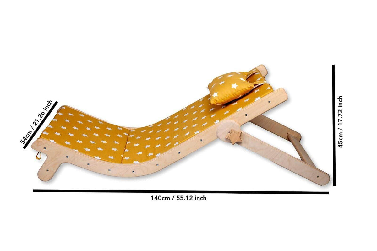 Adjustable Lounge Chair with Comfy Pad-4