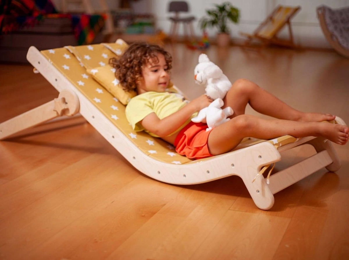 Adjustable Lounge Chair with Comfy Pad-3