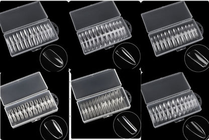 Nail Art Ultra-thin Seamless Box  Sheet French Fake Nails