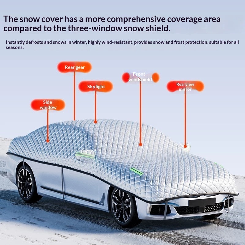 Car Cover Half-cover Universal For All Seasons