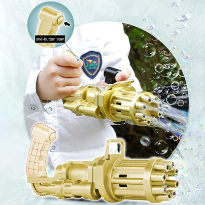 Automatic Bubble Machine Gun Toy For Children - # BOT&G511810001