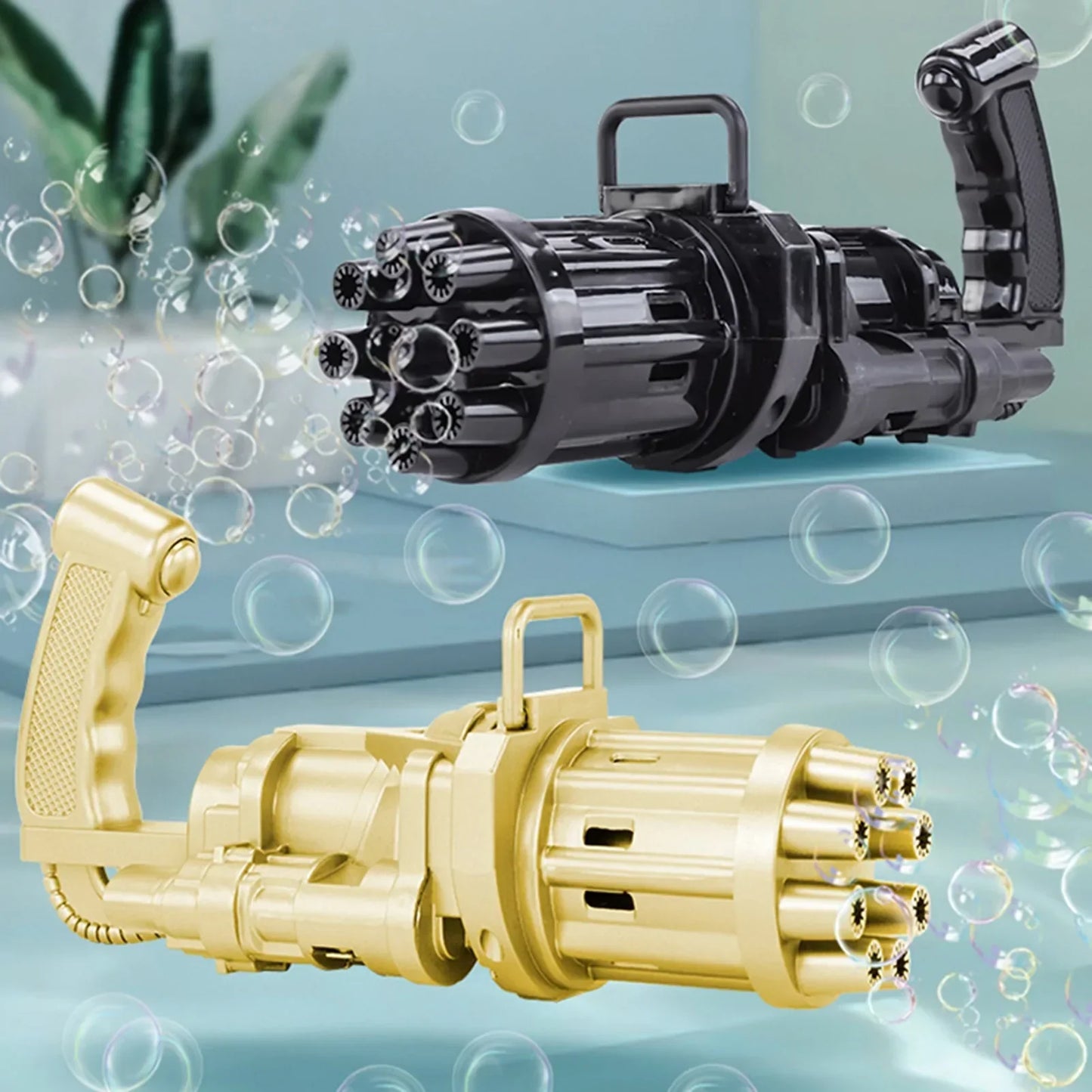 Automatic Bubble Machine Gun Toy For Children - # BOT&G511810001