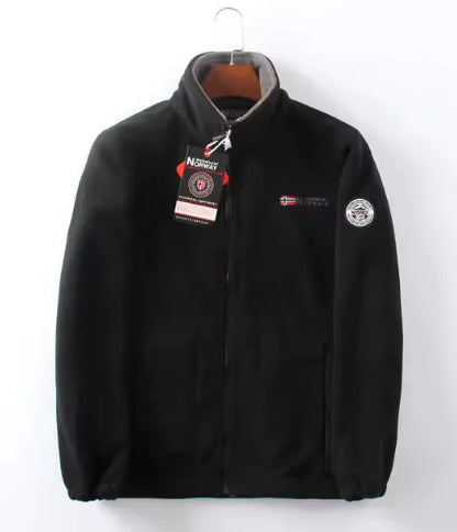Autumn Winter Boys Men's Warm Fleece Jacket - # BOAA13210003