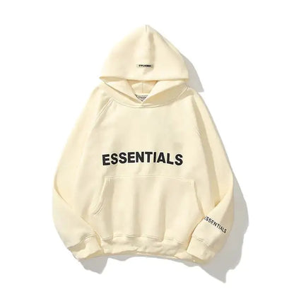 Autumn/Winter Fleece-Lined Hooded Sweatshirt - # BOAA13510011