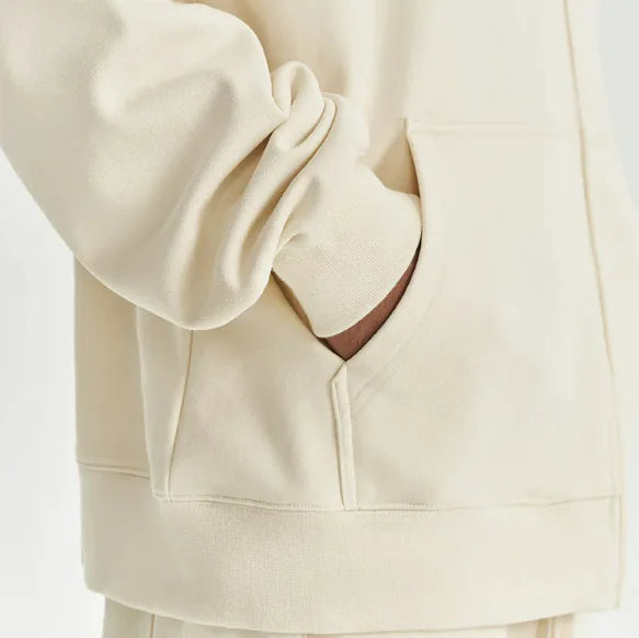 Autumn/Winter Terry Zipper Hoodie - # BOAA13510012