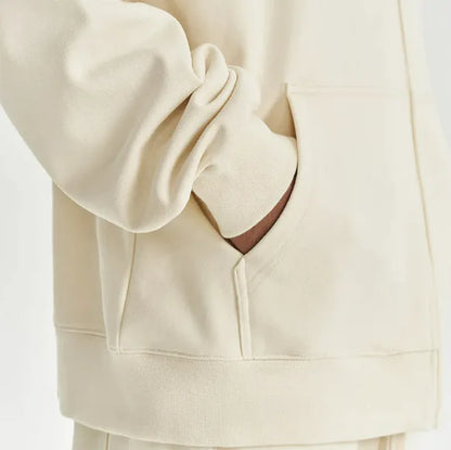Autumn/Winter Terry Zipper Hoodie - # BOAA13510012