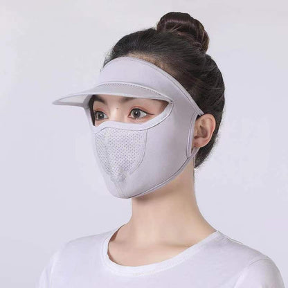 Ice Silk Sunscreen Mask UV Protection
