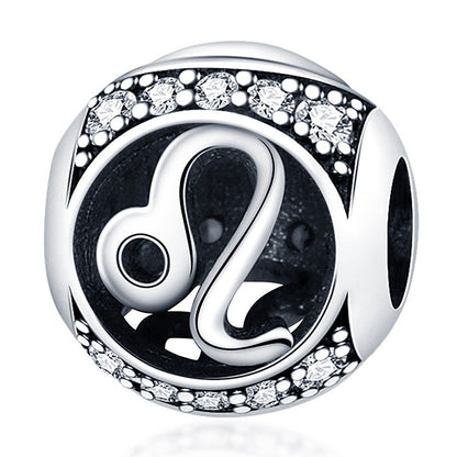 12 Zodiac Sign Bead Accessories For DIY Bracelets