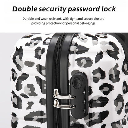 2-piece Luggage Set, 20 Inches, With Makeup Bag, 20 Inch Hard Shell Expandable Lightweight Luggage, 360 Degree Rotating Wheels, Large Capacity Lightweight Travel Luggage. Side Hook, Independent Lock,