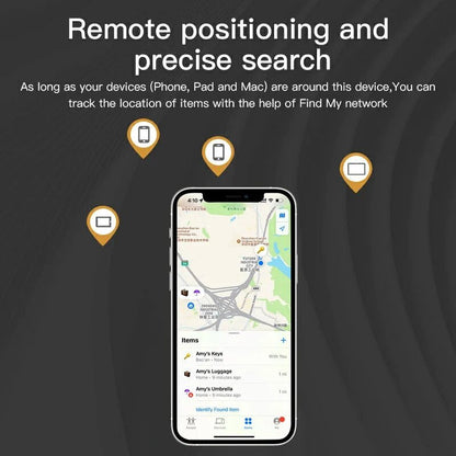 Bluetooth GPS Tracker For Air Tag Replacement Via  Find My To Locate Bag Bottle Card Wallet Bike Keys Finder MFI Smart ITag