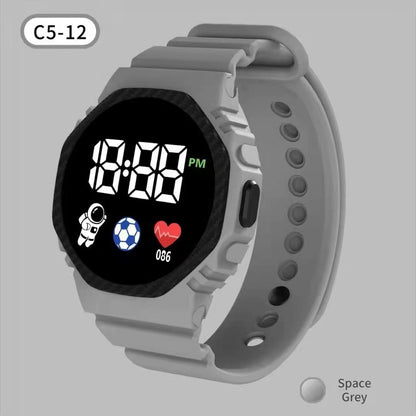 Square Electronic Watch Student Watch