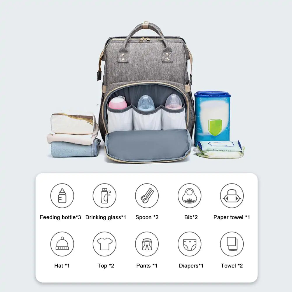 Baby Backpack - Foldable Baby Bed - # BAGEG11610002