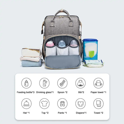 Baby Backpack - Foldable Baby Bed - # BAGEG11610002