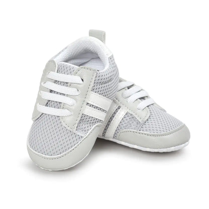 Baby Boy Girl Moccasins Shoes Infant PU Leather Non-slip Soft Newborn Sneakers - # GIAA71310003