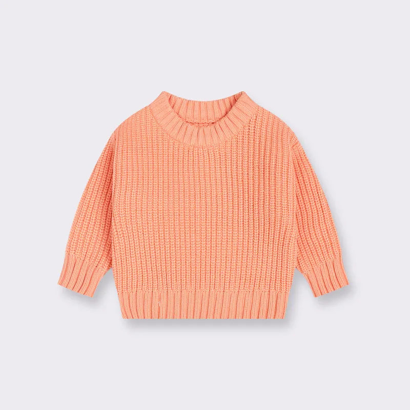 Baby Boys/Girls Children Autumn And Winter Loose Knitted Coat Sweater - # BOAA111010001