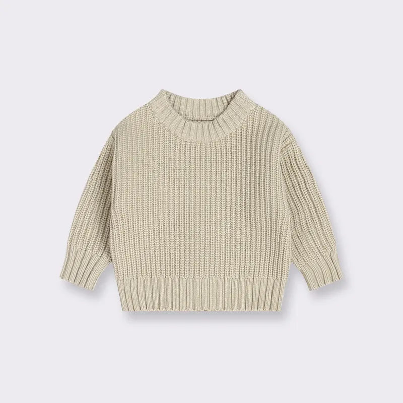 Baby Boys/Girls Children Autumn And Winter Loose Knitted Coat Sweater - # BOAA111010001