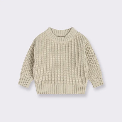 Baby Boys/Girls Children Autumn And Winter Loose Knitted Coat Sweater - # BOAA111010001