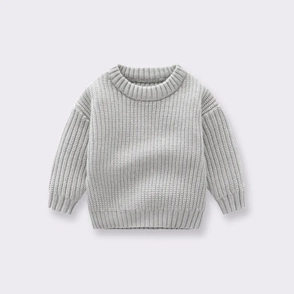 Baby Boys/Girls Children Autumn And Winter Loose Knitted Coat Sweater - # BOAA111010001
