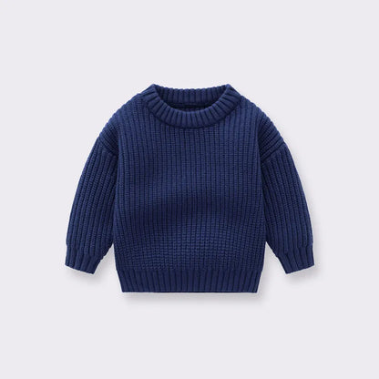 Baby Boys/Girls Children Autumn And Winter Loose Knitted Coat Sweater - # BOAA111010001