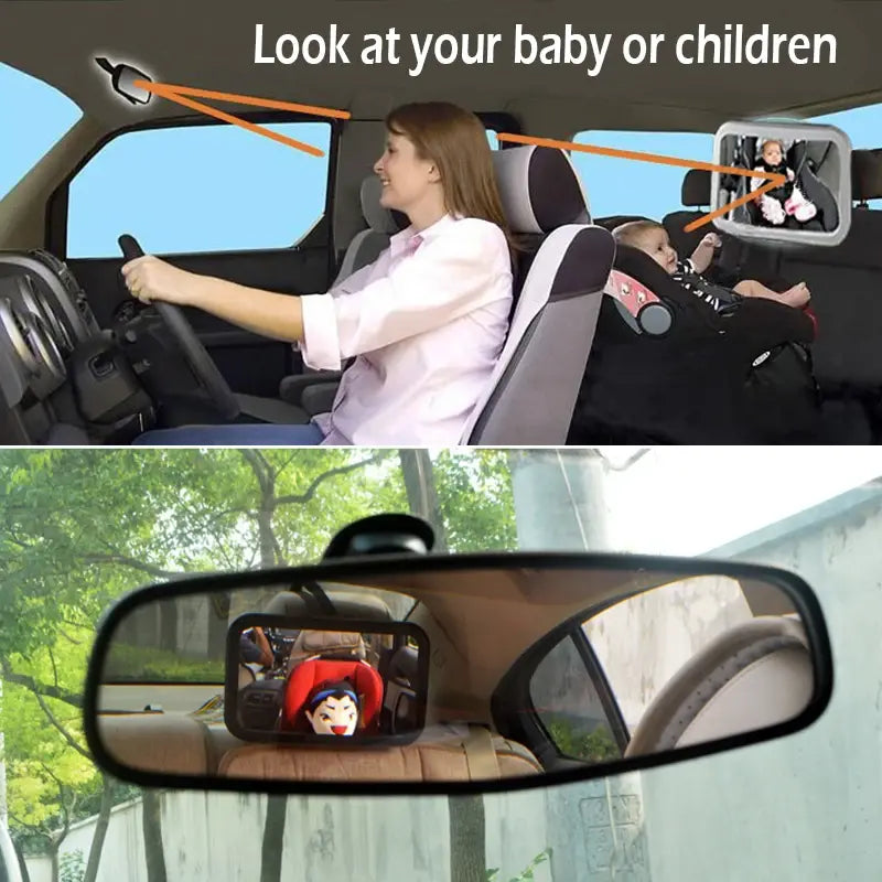 Baby Car Mirror Adjustable - # BAGEG1410004