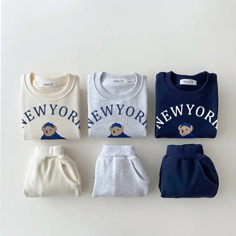 Baby Casual Hoodie and Pants Set - # BOAA11310005
