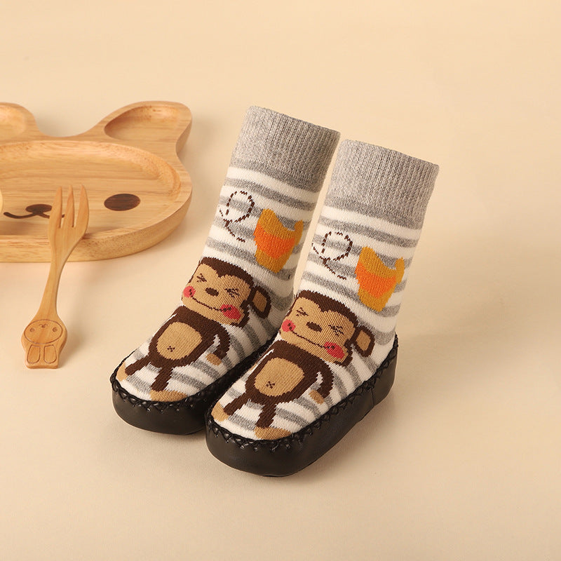 Baby Floor Socks for Infants and Toddlers, Non-Slip - # BASH11110007