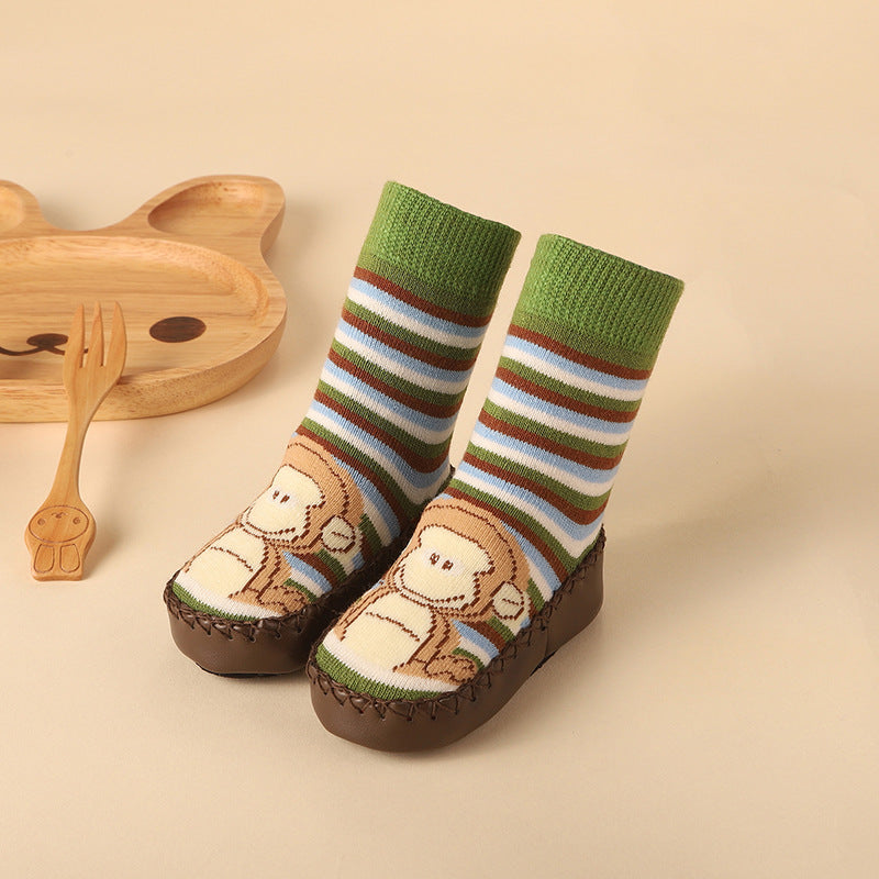 Baby Floor Socks for Infants and Toddlers, Non-Slip - # BASH11110007
