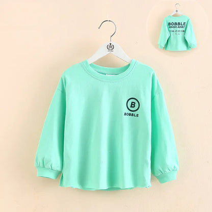 Baby Girl Doll Collar Long Sleeve shirt - # GIAA21510006