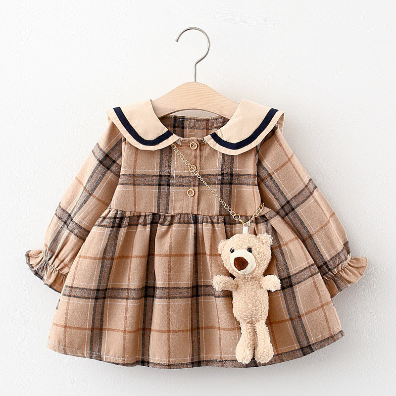 Baby Girl Long Sleeve Dress for Spring and Autumn - # BAAA51110023 & GIAA211710034