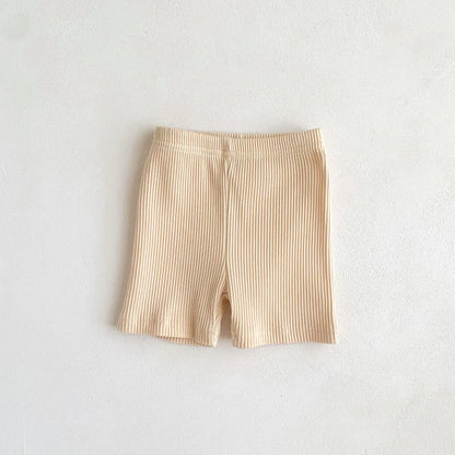 Baby Girls Boys Anti-Slip Cotton Summer Leggings - # BAAA1B1910001