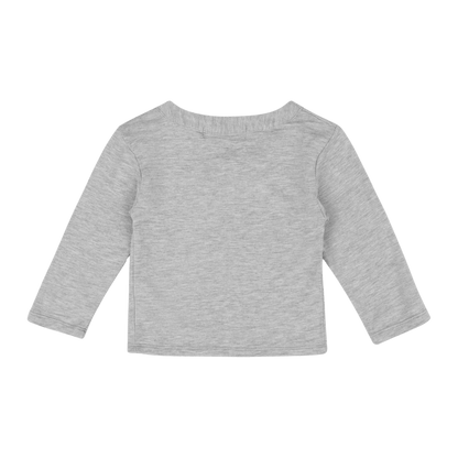 Baby Girl Elefante Cardigan – Multicultural Knit Cotton Sweater