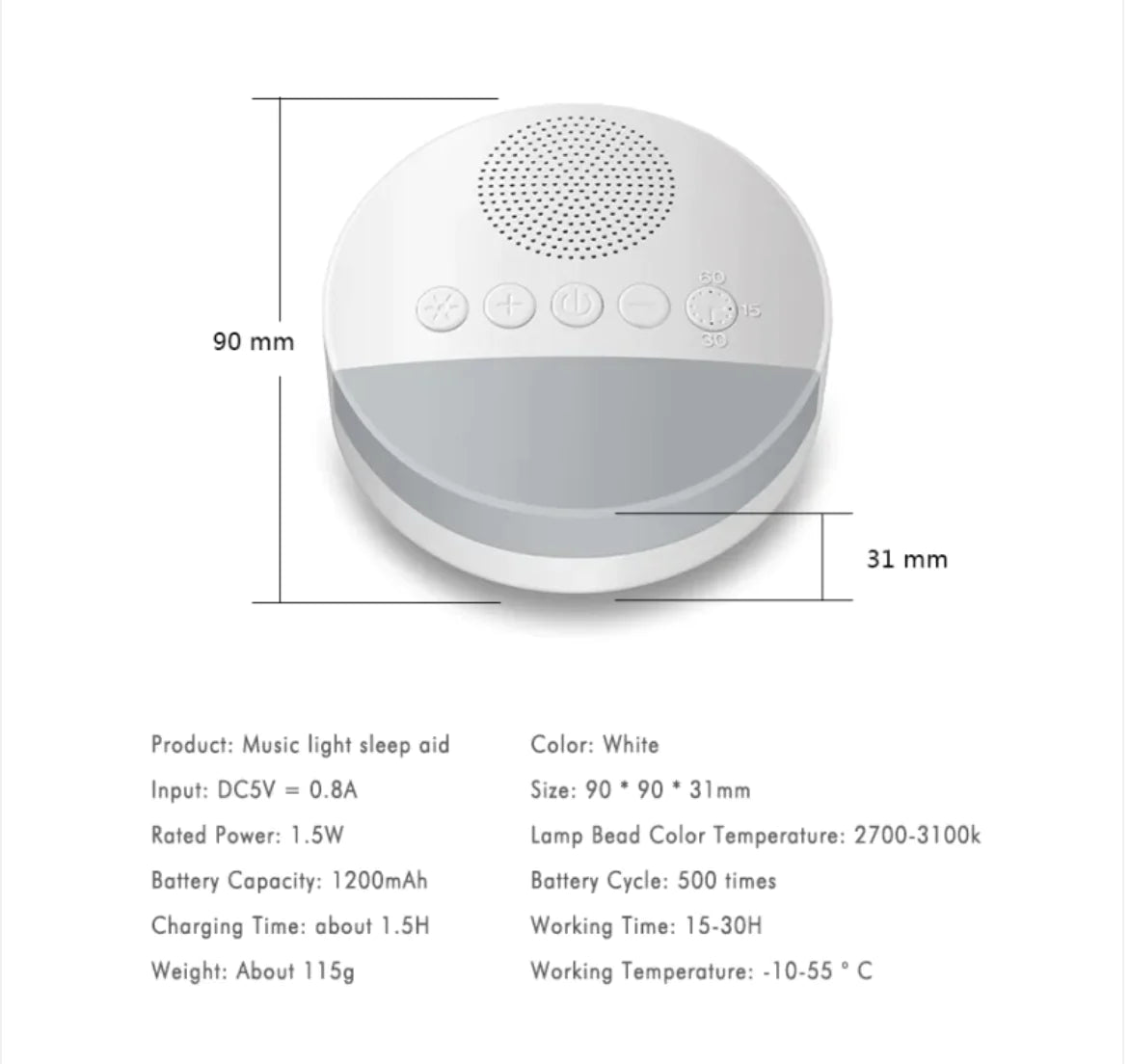 Baby Music Sleeper - # BAHG11210003