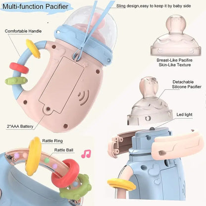 Baby Musical Feeding Bottle Pacifier - # BAGE61310004