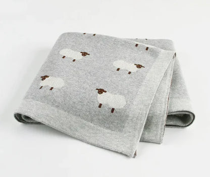 Baby Sheepskin Blanket and Windproof Cover - # BAGE41210013
