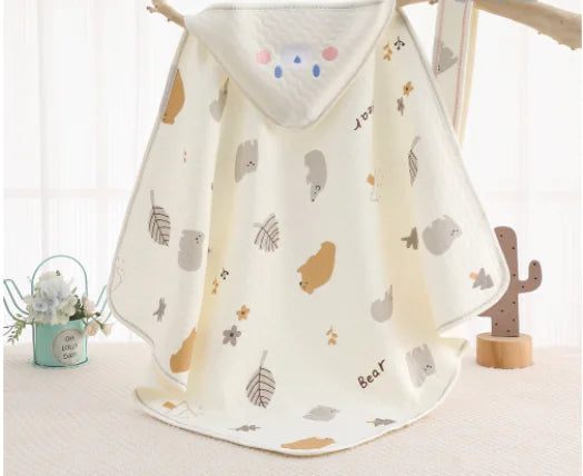 Baby Swaddle Blanket - All Seasons, 3-Layer Warmth - # BAGE41210025