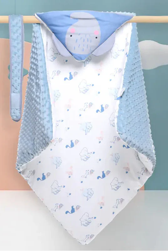 Baby Swaddle Blanket with Cotton for Newborns (Autumn/Winter) - # BAGE41210027