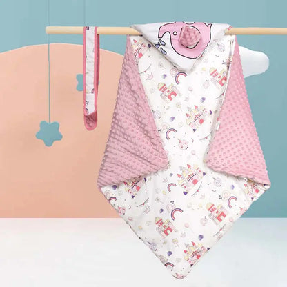 Baby Swaddle Blanket with Cotton for Newborns (Autumn/Winter) - # BAGE41210027