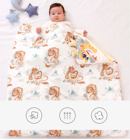 Baby Swaddle Blanket with Cotton for Newborns (Autumn/Winter) - # BAGE41210027