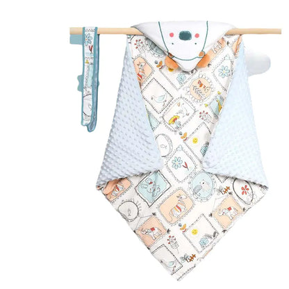 Baby Swaddle Blanket with Cotton for Newborns (Autumn/Winter) - # BAGE41210027