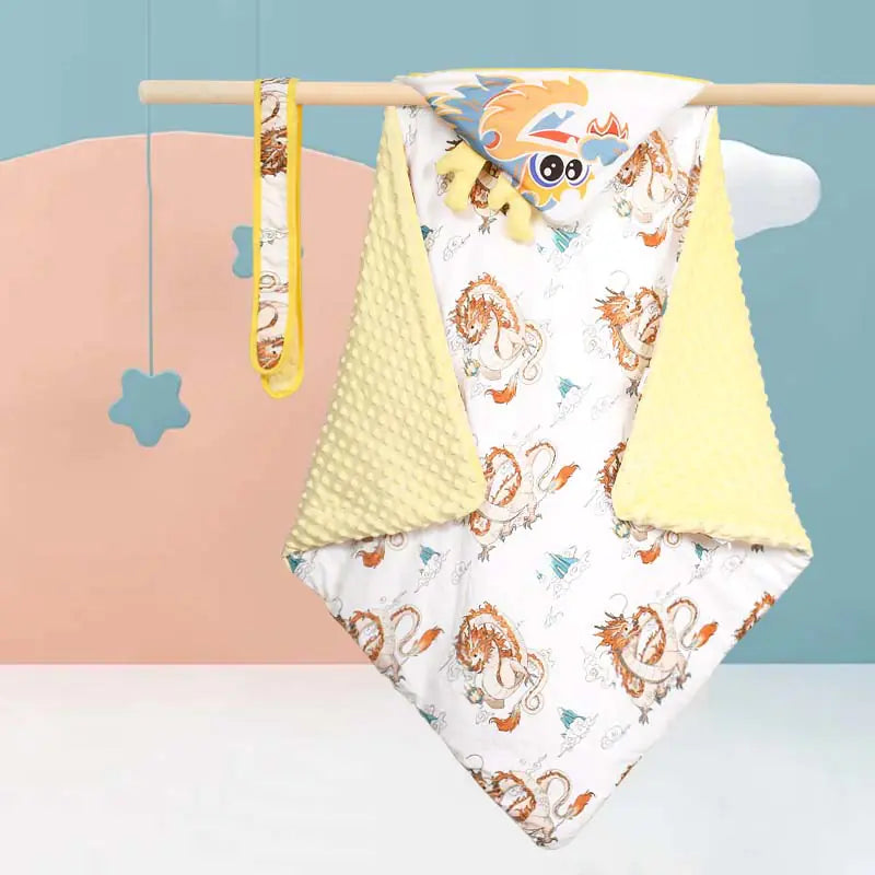 Baby Swaddle Blanket with Cotton for Newborns (Autumn/Winter) - # BAGE41210027