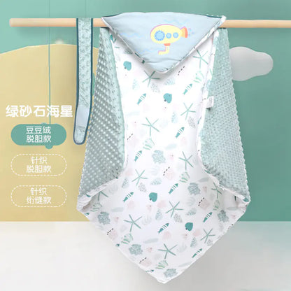 Baby Swaddle Blanket with Cotton for Newborns (Autumn/Winter) - # BAGE41210027