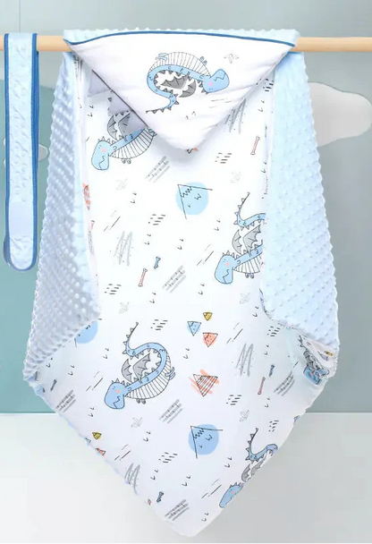 Baby Swaddle Blanket with Cotton for Newborns (Autumn/Winter) - # BAGE41210027