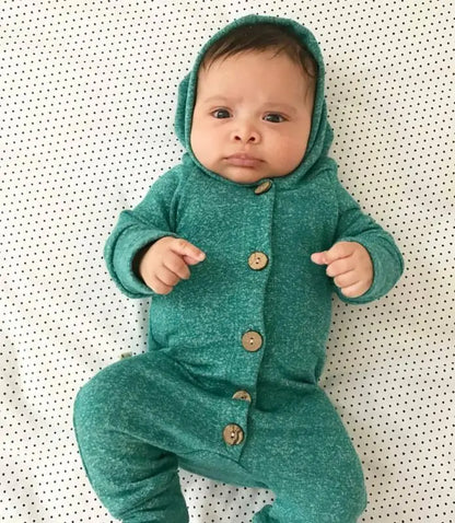 Baby Toddler Hooded Romper - # BAAA21110022