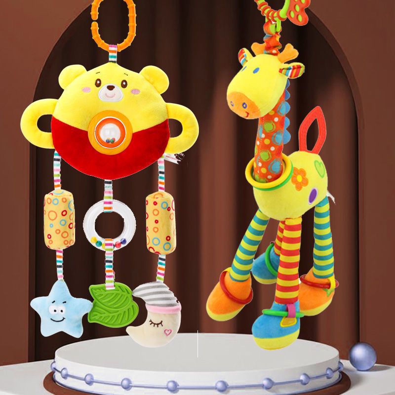 Baby Toy Rattle | For Strollers and Car Seats | 0-1 Year - # BAGE81110014
