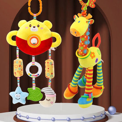 Baby Toy Rattle | For Strollers and Car Seats | 0-1 Year - # BAGE81110014