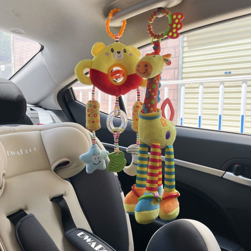 Baby Toy Rattle | For Strollers and Car Seats | 0-1 Year - # BAGE81110014