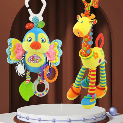 Baby Toy Rattle | For Strollers and Car Seats | 0-1 Year - # BAGE81110014