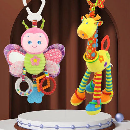 Baby Toy Rattle | For Strollers and Car Seats | 0-1 Year - # BAGE81110014